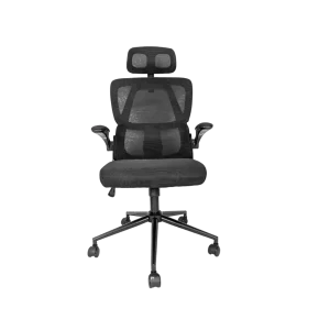 Silla JEMIP Office Old Money Ajustable Reposa Brazos Ergonomica Negro