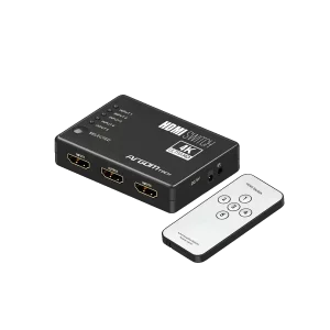 Switch ARGOM 5 Puertos HDMI Con Control