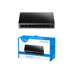 Switch CUDY GS108 US Gigabite 8 Puertos