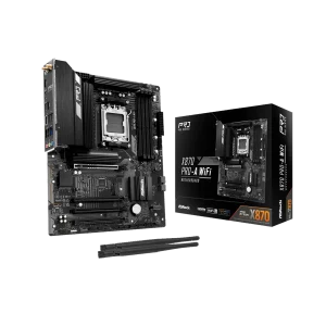 Tarjeta Madre ASROCK X870M Pro A Wifi Socket AMD5 DDR5 Sata USB HDMI DP
