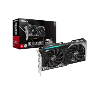 Tarjeta de Video ASROCK Radeon RX9060XT Challenger 8GB GO 128 Bit GDDR6