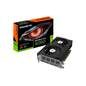 Tarjeta de Video GIGABYTE GeForce RTX 4060 WINDFORCE OC 8GB GDDR6 128-bit