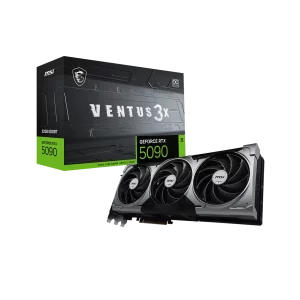 Tarjeta de Video MSI Gaming GeForce RTX 5090 VENTUS 3X OC 32GB GDDR7 512-bit