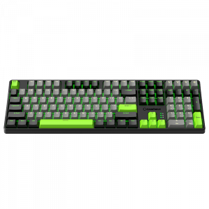 Teclado Gaming GAMEMAX Rampage X2 Mecanico Tecla PBT Ingles Negro