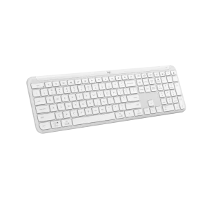 Teclado LOGITECH SLIM K950 Keyboard Ergonomico BT USB Blanco