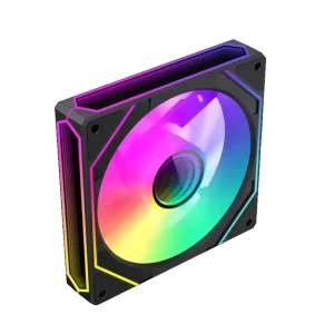 Ventilador GAMEMAX Infinity Reverse FN12A S81R ARGB Negro